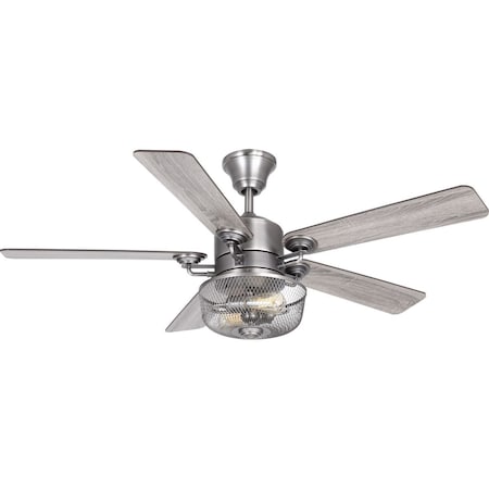 Progress Lighting Greer Collection 54" Five Blade Ceiling Fan P2584-81